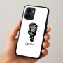 כיסוי בעיצוב אישי עם השם שלך לדגם - Realme 15x 5G בעיצוב מיקרופון