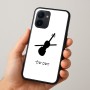 כיסוי בעיצוב אישי עם השם שלך לדגם - Realme 15x 5G בעיצוב כינור