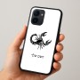 כיסוי בעיצוב אישי עם השם שלך לדגם - Realme 15x 5G בעיצוב מזלות - עקרב