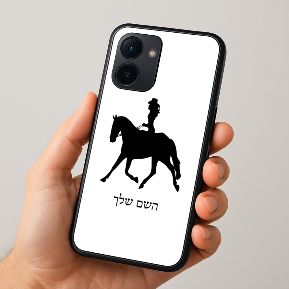 כיסוי בעיצוב אישי עם השם שלך לדגם - Realme 15x 5G בעיצוב קאוגירל - אישה