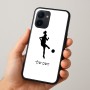 כיסוי בעיצוב אישי עם השם שלך לדגם - Realme 15x 5G בעיצוב שחקנית כדורגל - אישה