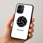 כיסוי בעיצוב אישי עם השם שלך לדגם - Realme 15x 5G בעיצוב כדור כדורעף