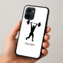 כיסוי בעיצוב אישי עם השם שלך לדגם - Realme 15x 5G בעיצוב הרמת משקולות