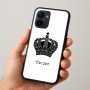 כיסוי בעיצוב אישי עם השם שלך לדגם - Realme 15x 5G בעיצוב כתר מלכותי