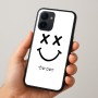 כיסוי בעיצוב אישי עם השם שלך לדגם - Realme 15x 5G בעיצוב סמיילי