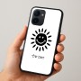 כיסוי בעיצוב אישי עם השם שלך לדגם - Realme 15x 5G בעיצוב שמש