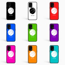 כיסוי בעיצוב אישי עם השם שלך לדגם - Realme 16 Pro 5G בעיצוב כדורסל