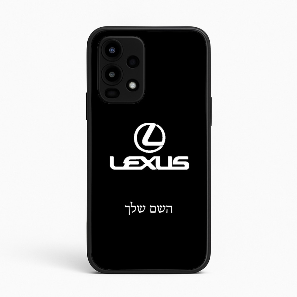 כיסוי בעיצוב אישי עם השם שלך לדגם - Realme 16 Pro 5G בעיצוב לקסוס