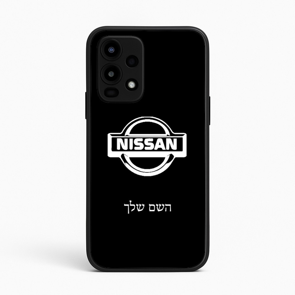 כיסוי בעיצוב אישי עם השם שלך לדגם - Realme 16 Pro 5G בעיצוב ניסאן