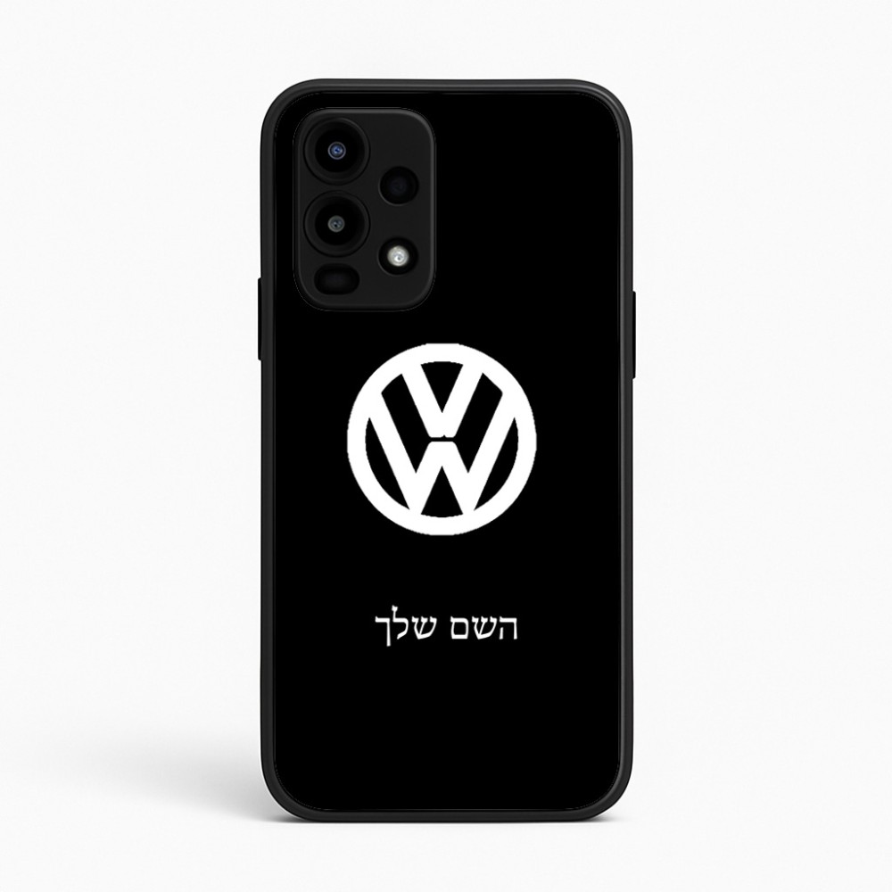 כיסוי בעיצוב אישי עם השם שלך לדגם - Realme 16 Pro 5G בעיצוב פולקסווגן