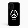 כיסוי בעיצוב אישי עם השם שלך לדגם - Realme 16 Pro 5G בעיצוב סמל השלום