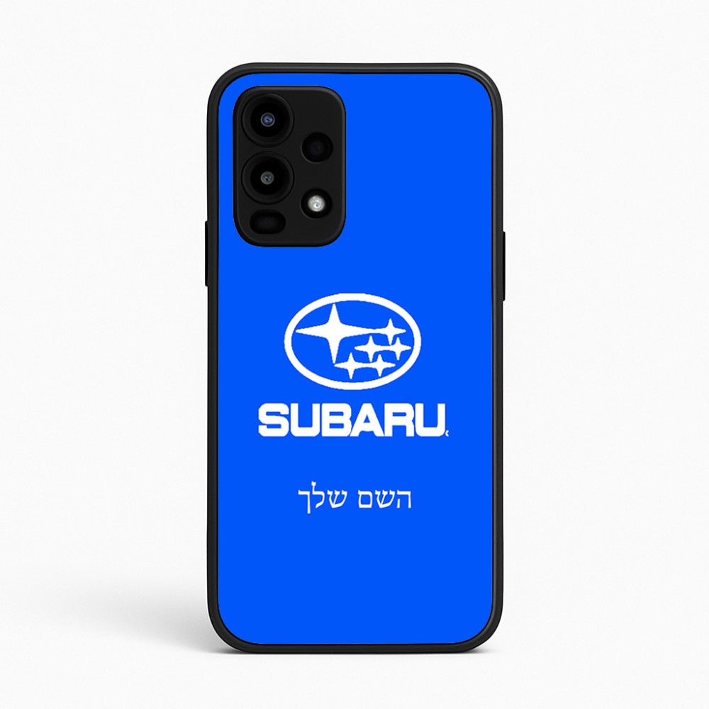 כיסוי בעיצוב אישי עם השם שלך לדגם - Realme 16 Pro 5G בעיצוב סובארו