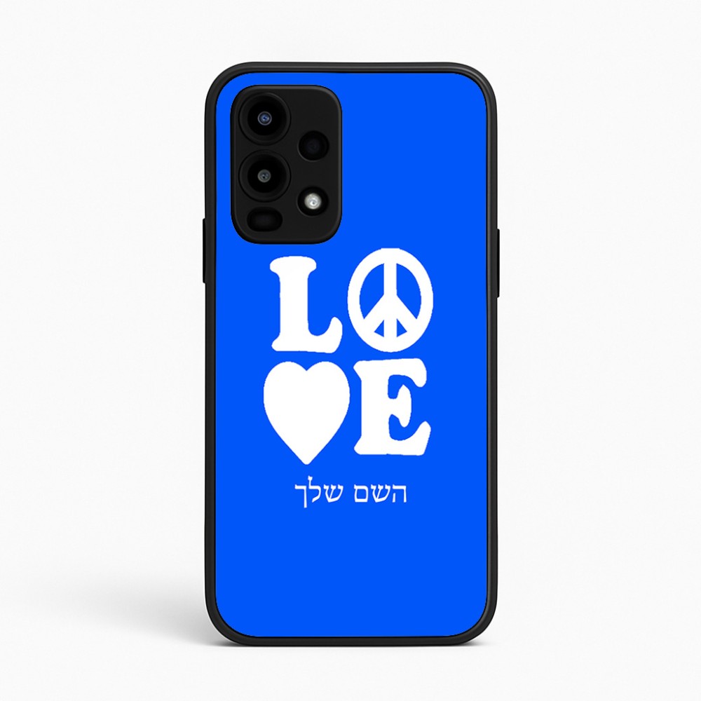 כיסוי בעיצוב אישי עם השם שלך לדגם - Realme 16 Pro 5G בעיצוב אהבה