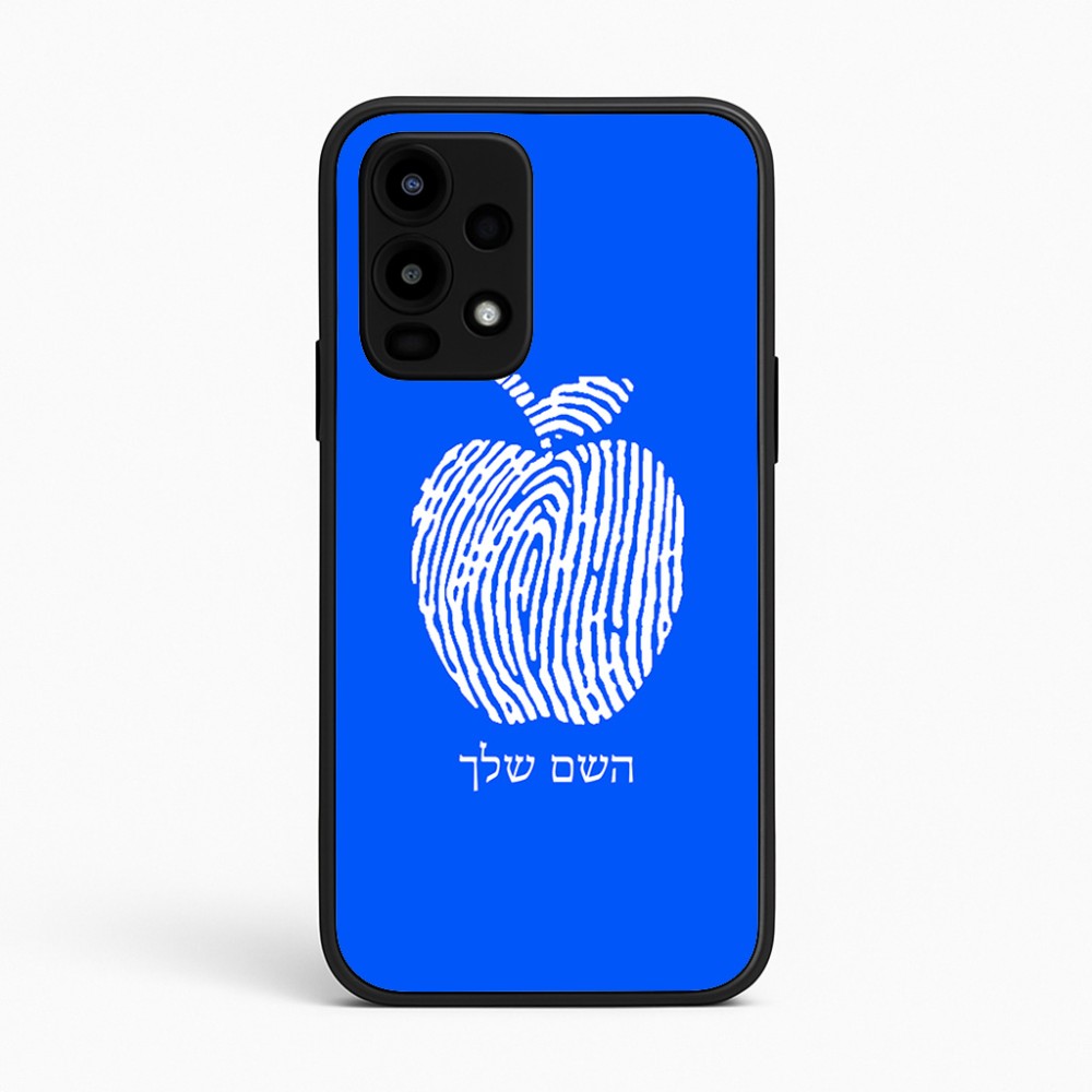 כיסוי בעיצוב אישי עם השם שלך לדגם - Realme 16 Pro 5G בעיצוב הדפס תפוח