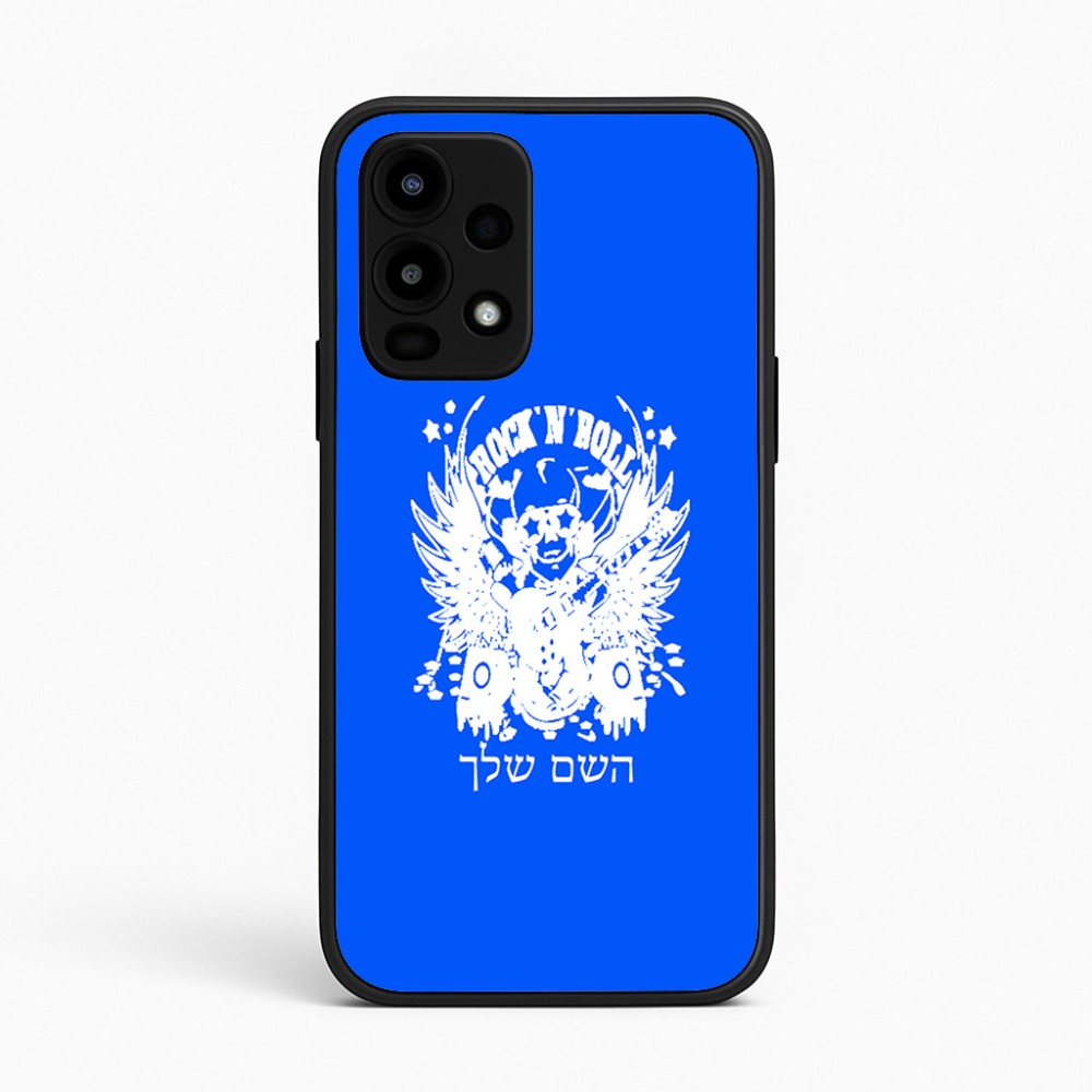 כיסוי בעיצוב אישי עם השם שלך לדגם - Realme 16 Pro 5G בעיצוב רוקנרול