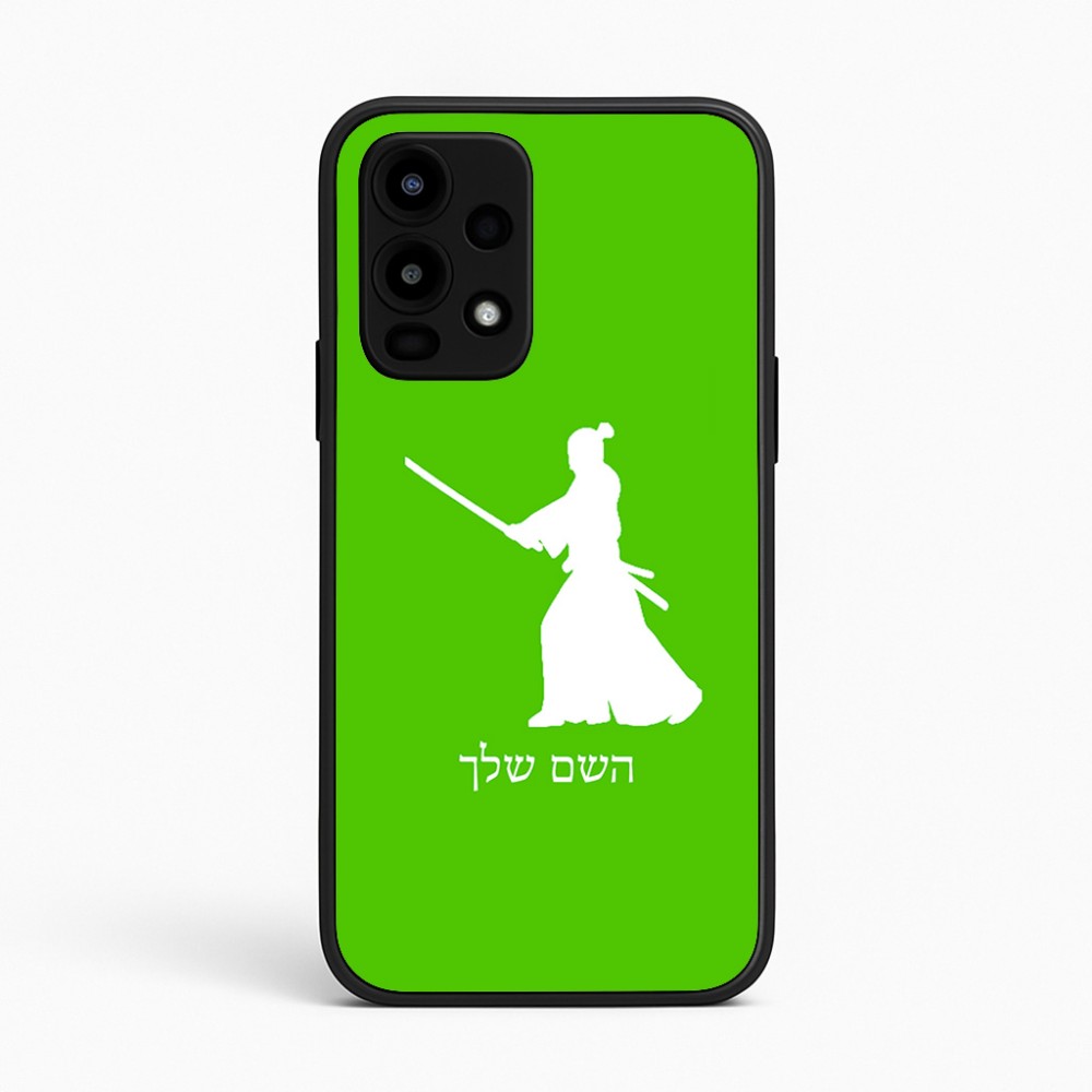 כיסוי בעיצוב אישי עם השם שלך לדגם - Realme 16 Pro 5G בעיצוב סמוראי