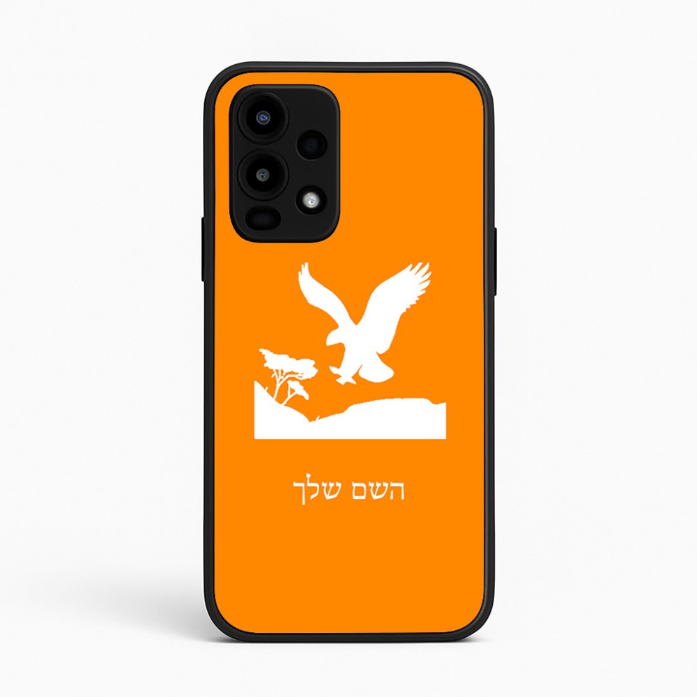 כיסוי בעיצוב אישי עם השם שלך לדגם - Realme 16 Pro 5G בעיצוב נשר אמריקאי
