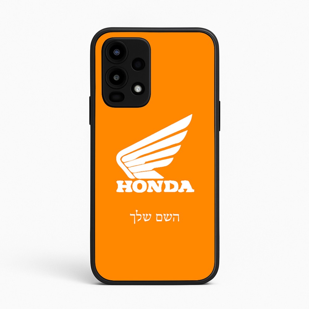 כיסוי בעיצוב אישי עם השם שלך לדגם - Realme 16 Pro 5G בעיצוב הונדה