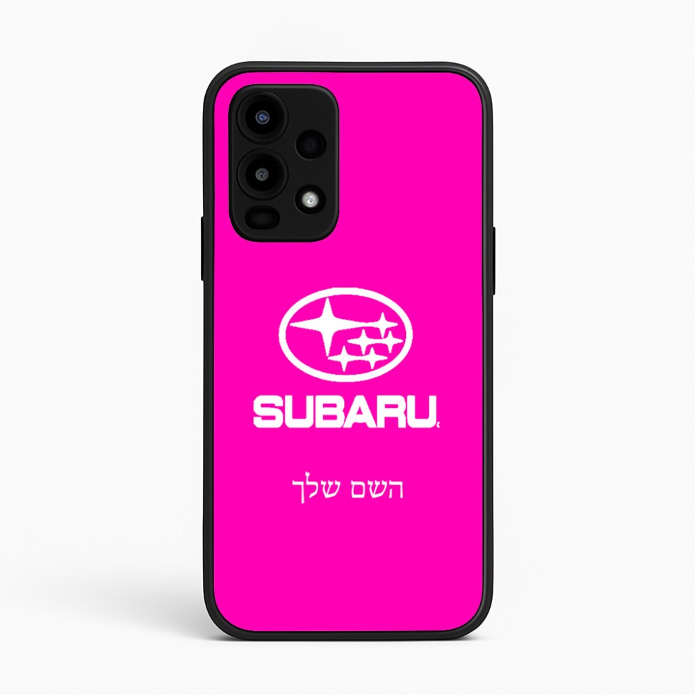 כיסוי בעיצוב אישי עם השם שלך לדגם - Realme 16 Pro 5G בעיצוב סובארו