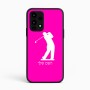 כיסוי בעיצוב אישי עם השם שלך לדגם - Realme 16 Pro 5G בעיצוב שחקן גולף