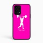 כיסוי בעיצוב אישי עם השם שלך לדגם - Realme 16 Pro 5G בעיצוב הרמת משקולות