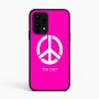 כיסוי בעיצוב אישי עם השם שלך לדגם - Realme 16 Pro 5G בעיצוב סמל השלום