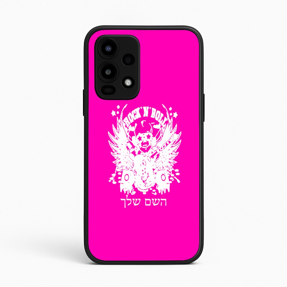 כיסוי בעיצוב אישי עם השם שלך לדגם - Realme 16 Pro 5G בעיצוב רוקנרול