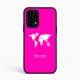 כיסוי בעיצוב אישי עם השם שלך לדגם - Realme 16 Pro 5G בעיצוב מפת העולם