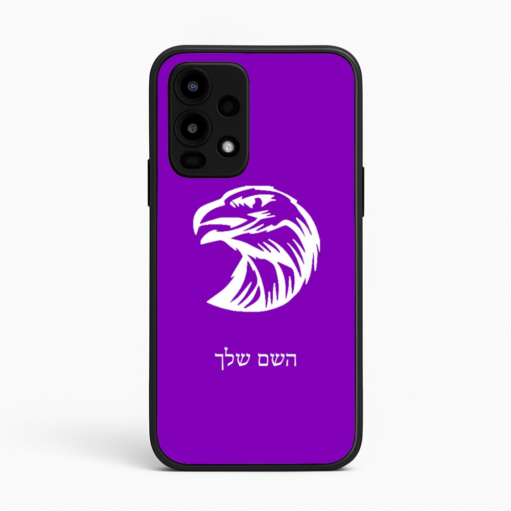 כיסוי בעיצוב אישי עם השם שלך לדגם - Realme 16 Pro 5G בעיצוב ראש נשר