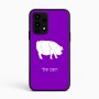כיסוי בעיצוב אישי עם השם שלך לדגם - Realme 16 Pro 5G בעיצוב חזיר