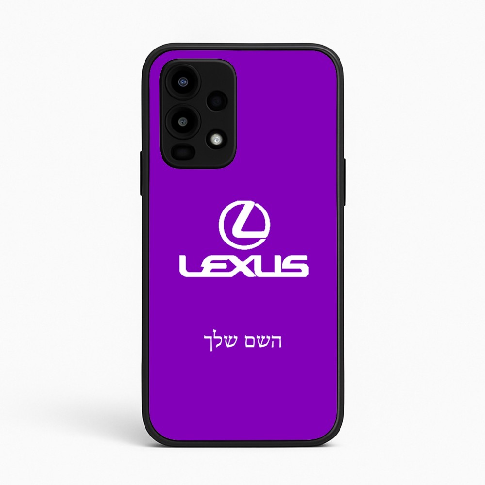 כיסוי בעיצוב אישי עם השם שלך לדגם - Realme 16 Pro 5G בעיצוב לקסוס