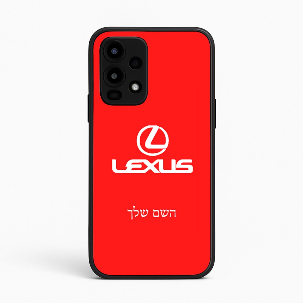 כיסוי בעיצוב אישי עם השם שלך לדגם - Realme 16 Pro 5G בעיצוב לקסוס
