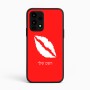 כיסוי בעיצוב אישי עם השם שלך לדגם - Realme 16 Pro 5G בעיצוב שפתיים - נשיקה