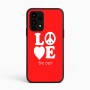 כיסוי בעיצוב אישי עם השם שלך לדגם - Realme 16 Pro 5G בעיצוב אהבה