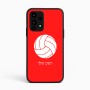 כיסוי בעיצוב אישי עם השם שלך לדגם - Realme 16 Pro 5G בעיצוב כדור כדורעף