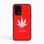 כיסוי בעיצוב אישי עם השם שלך לדגם - Realme 16 Pro 5G בעיצוב עלה מריחואנה - גראס