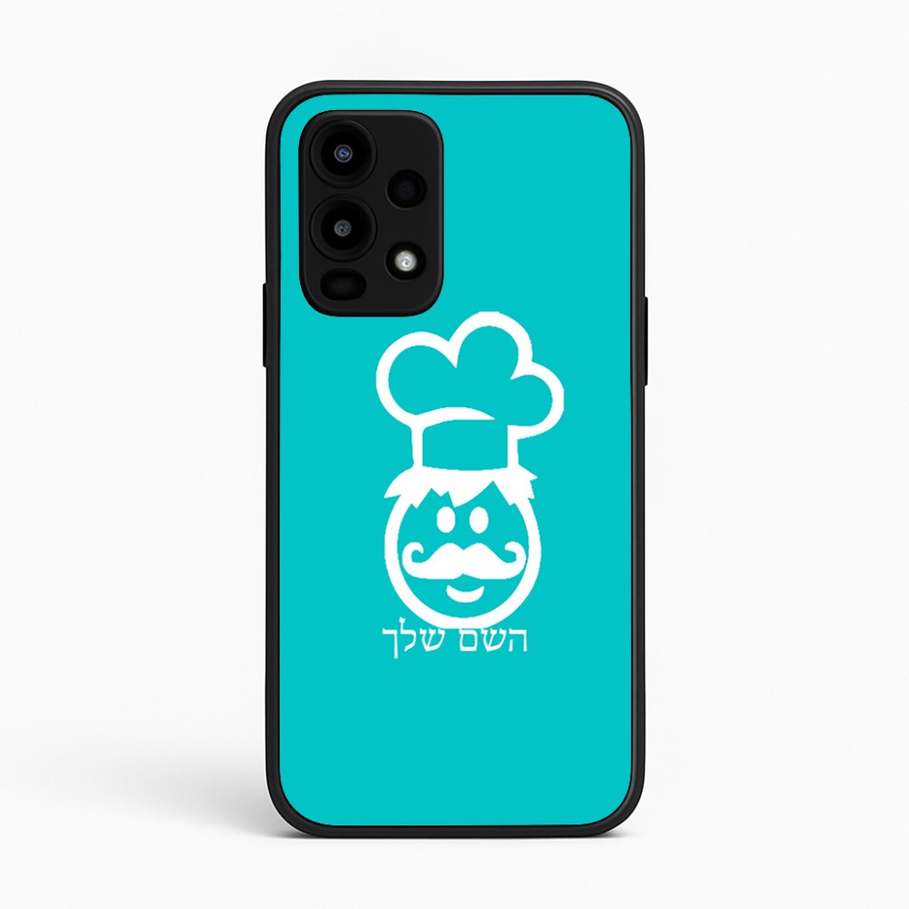 כיסוי בעיצוב אישי עם השם שלך לדגם - Realme 16 Pro 5G בעיצוב שף