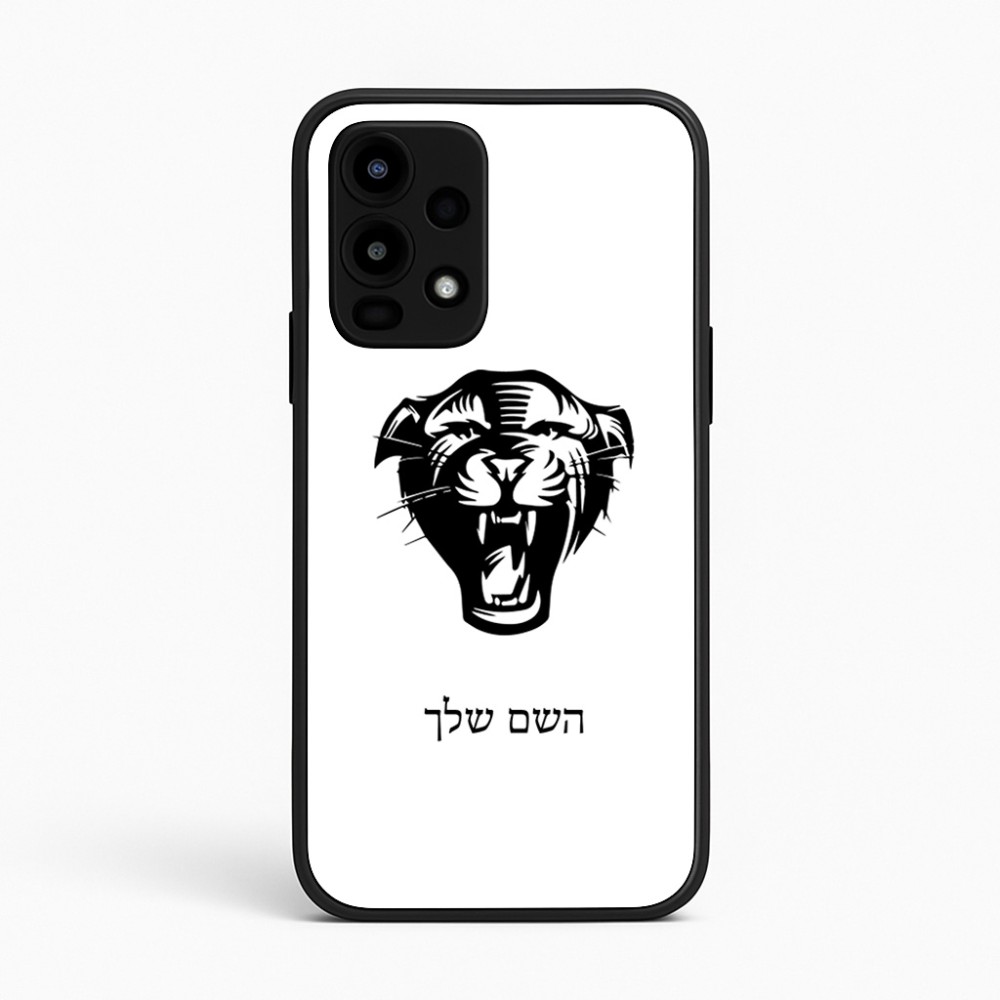 כיסוי בעיצוב אישי עם השם שלך לדגם - Realme 16 Pro 5G בעיצוב פני פנטרה