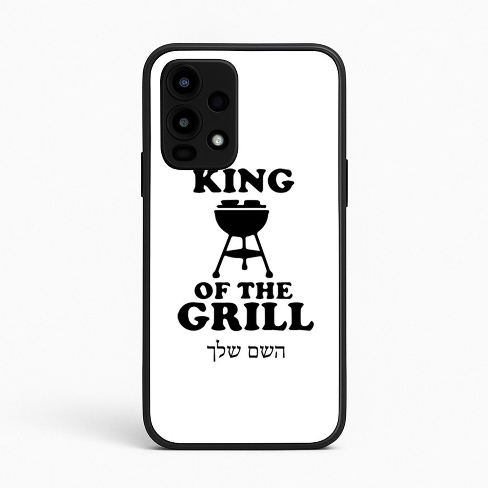 כיסוי בעיצוב אישי עם השם שלך לדגם - Realme 16 Pro 5G בעיצוב מלך הגריל