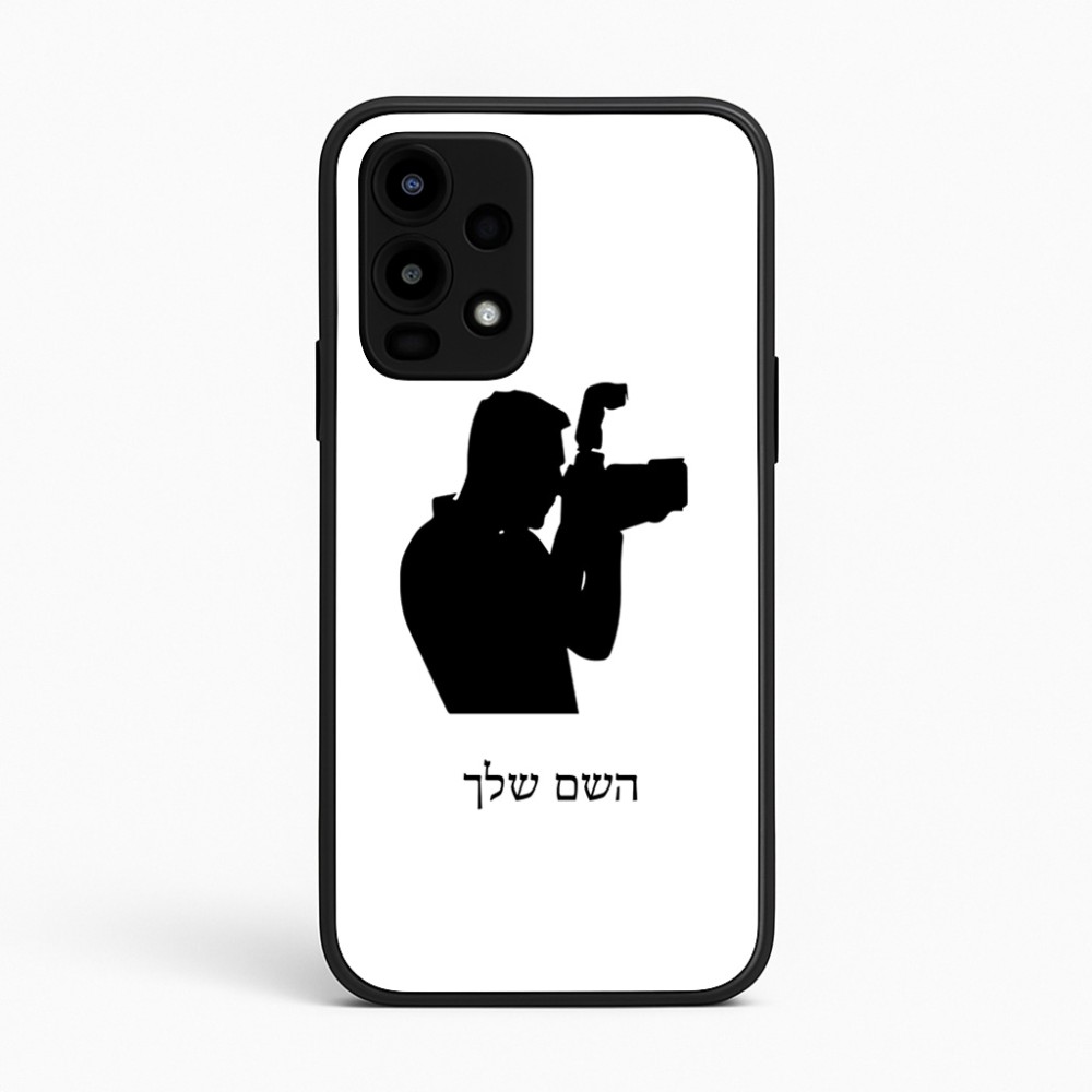 כיסוי בעיצוב אישי עם השם שלך לדגם - Realme 16 Pro 5G בעיצוב צלם - גברים