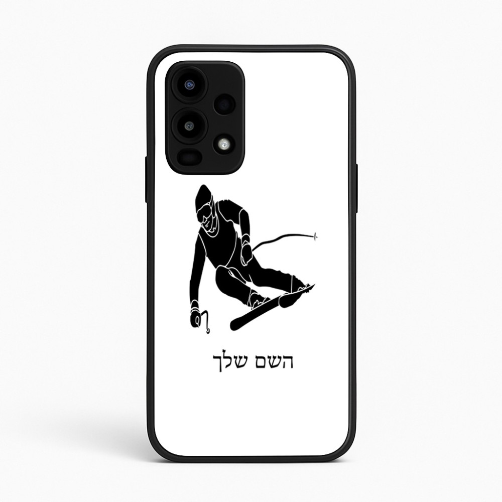 כיסוי בעיצוב אישי עם השם שלך לדגם - Realme 16 Pro 5G בעיצוב סקי