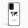 כיסוי בעיצוב אישי עם השם שלך לדגם - Realme 16 Pro 5G בעיצוב מפת העולם