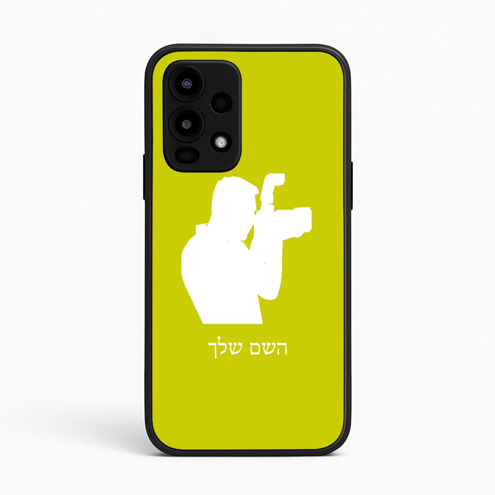 כיסוי בעיצוב אישי עם השם שלך לדגם - Realme 16 Pro 5G בעיצוב צלם - גברים