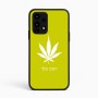 כיסוי בעיצוב אישי עם השם שלך לדגם - Realme 16 Pro 5G בעיצוב עלה מריחואנה - גראס