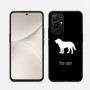 כיסוי בעיצוב אישי עם השם שלך לדגם - Realme 16 Pro 5G בעיצוב כלב