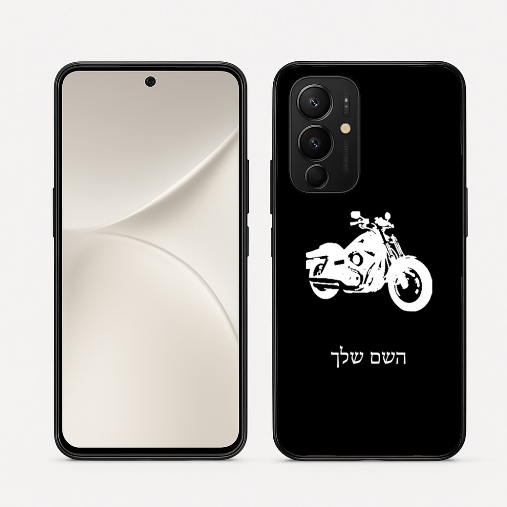 כיסוי בעיצוב אישי עם השם שלך לדגם - Realme 16 Pro 5G בעיצוב הארלי-דיווידסון