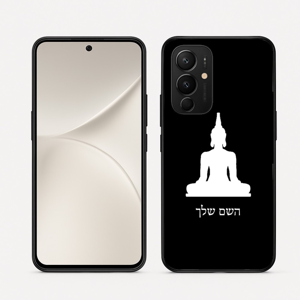 כיסוי בעיצוב אישי עם השם שלך לדגם - Realme 16 Pro 5G בעיצוב בודה