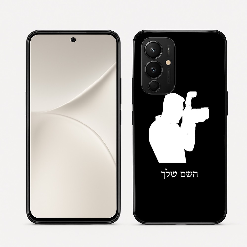 כיסוי בעיצוב אישי עם השם שלך לדגם - Realme 16 Pro 5G בעיצוב צלם - גברים