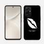 כיסוי בעיצוב אישי עם השם שלך לדגם - Realme 16 Pro 5G בעיצוב שפתיים - נשיקה