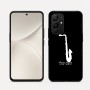 כיסוי בעיצוב אישי עם השם שלך לדגם - Realme 16 Pro 5G בעיצוב סקסופון